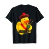 Scottish Bagpiper Rubber Duck Bagpipes T-Shirt