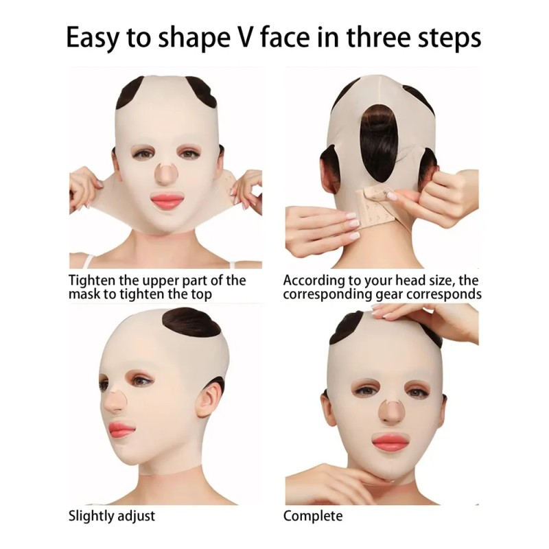 Gcorrea Adelgazante Facial, Máscara De Adelgazamientos