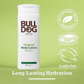 AMIGO Bulldog Skincare Face Wash para hombres 150ml, Loción Corporal, Body Lotion, 250 ml