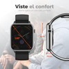 BINDEN - ERA Day Lite Smartwatch Negro, Pantalla de 1.85",