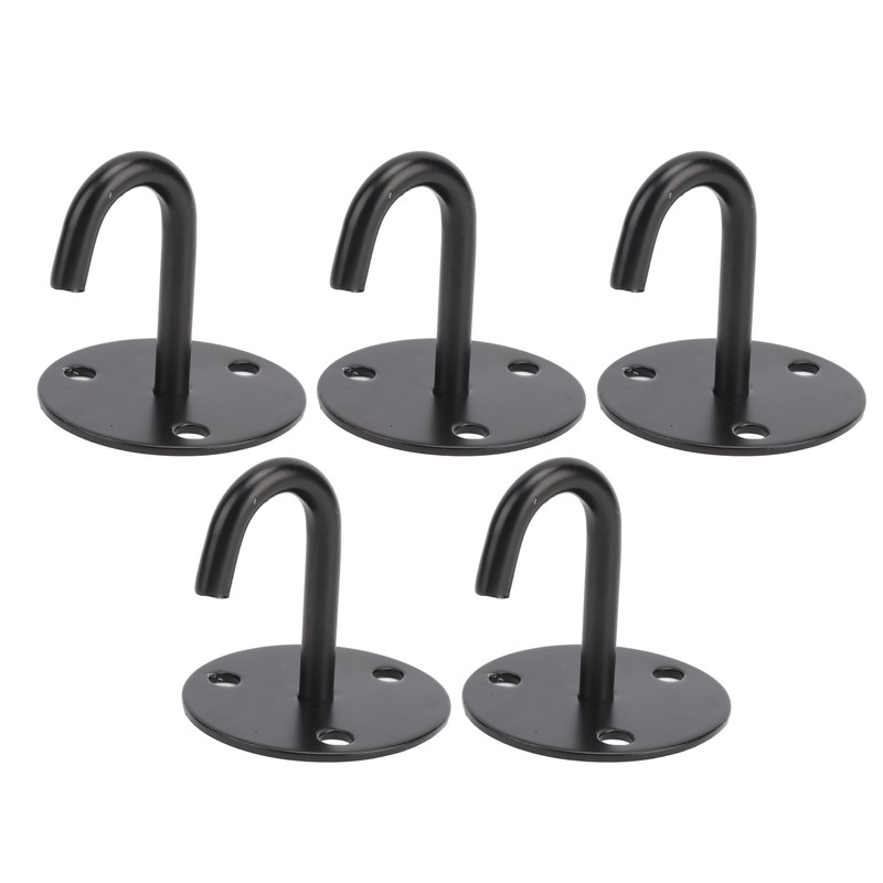 5Pcs Heavy Duty Fixed Pad Eye Plate Thickened Black 304