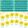 Meooeck 48 Pcs Motivational Star Stress Balls Inspirational Pens with