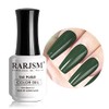RARJSM Hunter Green Gel Polish, Emerald Green Nailpolish Soak Off