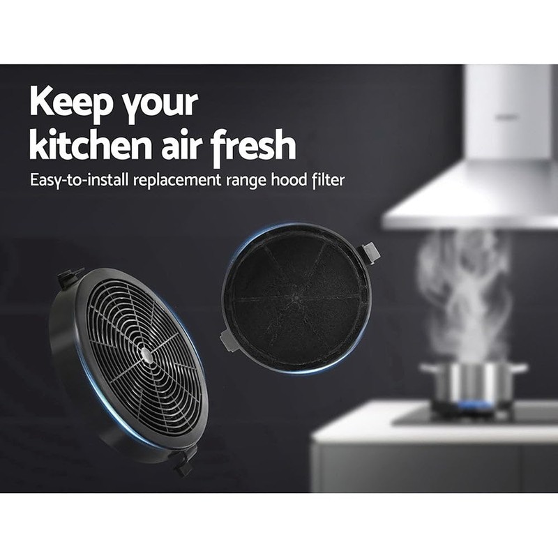 Devanti Activated Charcoal Carbon Filter Range Hood Filters, Pyramid Rangehood
