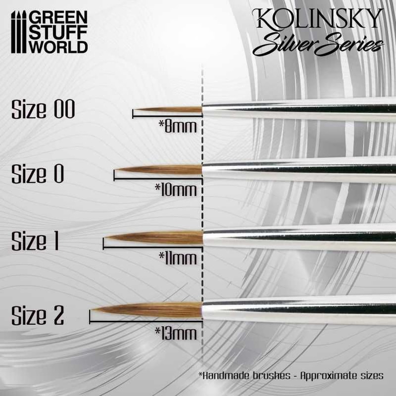 Green Stuff World - Kolinsky Brush Set