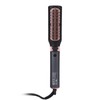 Hot Comb Electric Folding Design Ergonomic Handle Curls Straight Hair