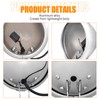 SKTYANTS 5 3/4" 5.75 Inch Led Headlight Housing bucket Trim