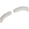 Wenko 19191100 Shower curtain rings, small , oval, Plastic, set