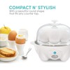 Elite Gourmet EGC-007## Rapid Egg Cooker, 7 Easy-To-Peel, Hard, Medium,