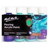 Mont Marte 4-Piece Acrylic Paint Pouring Set (4 x 120