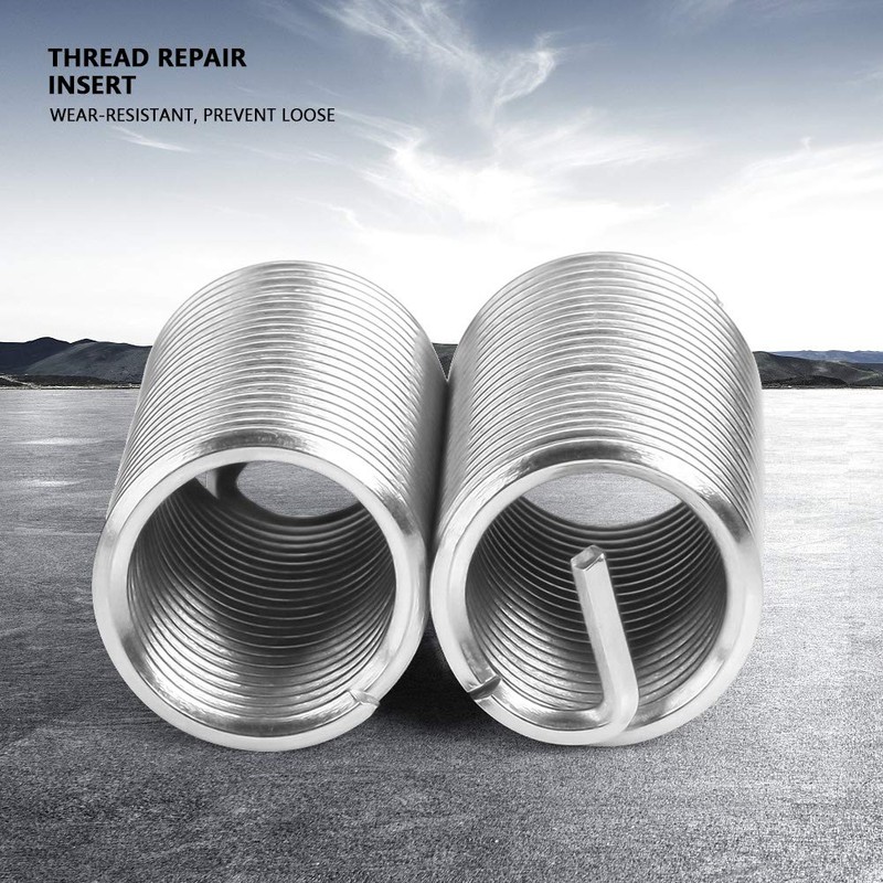 M20 Threaded Inserts, Akozon Threaded Inserts SS304 Stainless Steel (M20