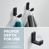 Angle Simple Bathroom Towel Hooks, SUS 304 Stainless Steel Robe