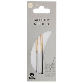 Tulip AC-034E Tapestry Needles, Silver, No.13 (2.4 x 70 mm)