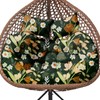 Uthem Double Egg Chair Cushion Replacement Waterproof for Outdoor Patio