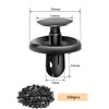 YFFSFDC Rivet Clips Fasteners 100pcs 7mm Hole Diameter Rivets for