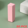 50Pcs Lightweight Kraft Paper Lipstick Case Well Protected Lip Balm