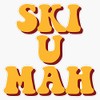 Ski U Mah Retro Bumper Sticker Window Vinyl Decal 5"