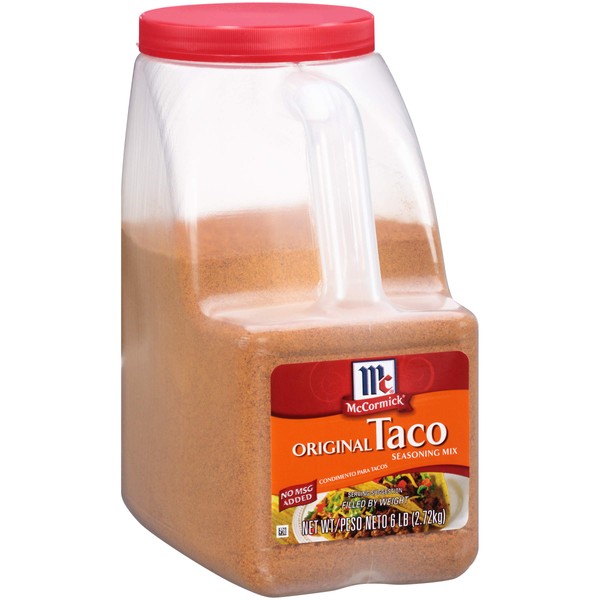 McCormick Original Taco Seasoning Mix, 6 lbs