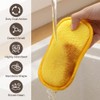 Mis.Moon Pack of 10 Kitchen Sponge Cleaning Sponge, Double-Sided Microfibre