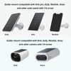 WiTi Stainless Steel Universal Solar Panel Gutter Mount for Eufy,