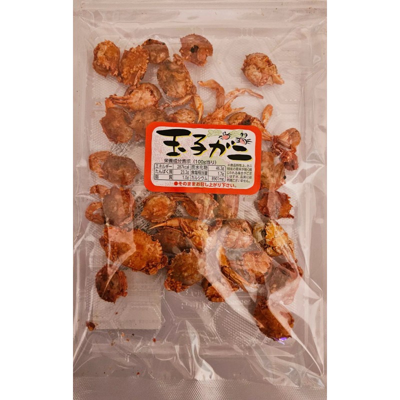 Okabe Japanese Mini Crab With Fish Egg Snack-Okabe Tamago Kani