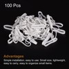 MECCANIXITY Silicone Rubber Bands Rings 100Pcs Non-Slip 30mm Dia 1mm