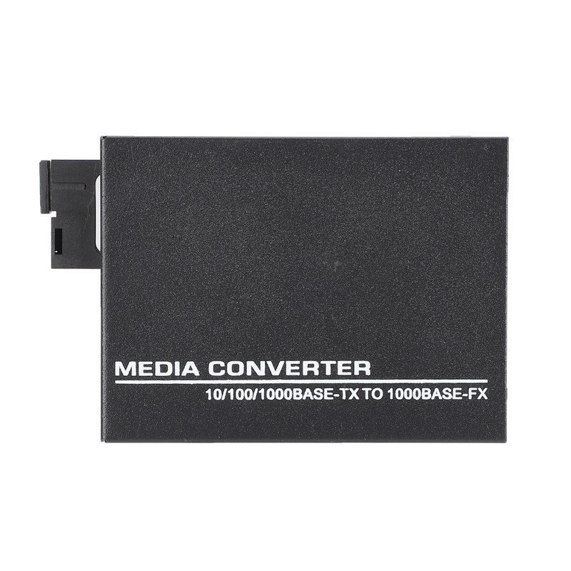 1000Mbps Ethernet Fiber Optic Media Transceiver Single Mode Converter