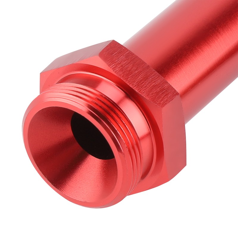 AN8 Braided Dual Feed Fuel Line Kit Carb Fittings for