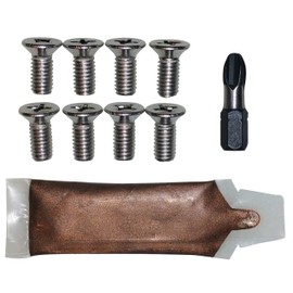 Kit de tornillos de rotor de freno de disco de acero inoxidable para vehículos Honda y Acura