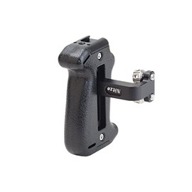 Nitze Adjustable Side Handle with Dual 1/4" Screws for Camera Cage, Direction and Position - PA22-E