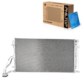 PHILTOP 73888 Air Conditioning A/C Condenser For Hyundai Azera 2012-2017,Hyundai Sonata 2011-2014 L4 2.4L,Kia Cadenza 2014-2020,Kia Optima 2011-2015 L4 2.4L