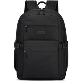 RJEU Backpack Men Women School Backpack Boys Girls Teenager Laptop Backpack, ​​Black ​