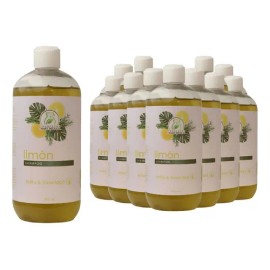 Shampoo De Limón Cuero Cabelludo Fuerte (500ml) 12 Pack
