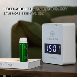 Namste Waterless Diffuser - Smart Oil Level Monitoring,HVAC System, Essential Oil Diffuser Large Room,3000 Sq Ft Coverage,Bluetooth Control,Whole House Aroma for Home, Hotel, Spa, and Office