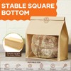 50 Pcs Peyiuio Bread Bags for Homemade Bread with Window,