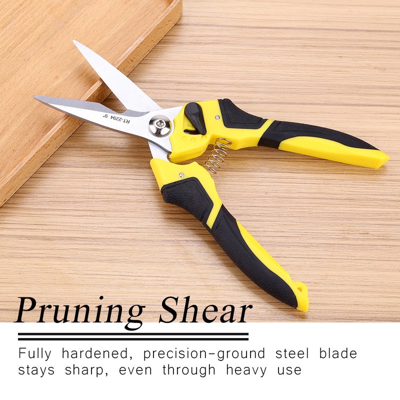 9" Pruning Shears Cutter Home Gardening Plant Scissor Branch Pruner