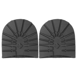 Lantro JS Shoe Bottom Full Sole Repair Replacement, Rubber Half Sole And Heels, Flexible for Leather, Sports Shoes Repairing (Black Heel)