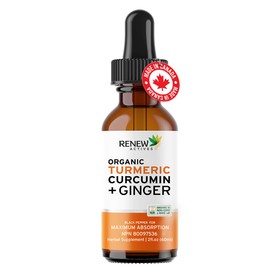 Renew Actives Turmeric Liquid Extract with Ginger & Lemon Oil