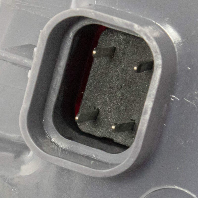 TRQ Driver Side Outer Tail Light Assembly Compatible with 2007-2012