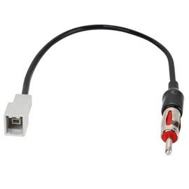 RED WOLF Radio Antenna Adapter for Hyundai Accent Elantra Kona, Kia 2009-2017 Aftermarket Stereo Connector Replacement DIN Aerial Adaptor Cable Plug