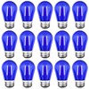 GUILEDUO 15 Pack S14 LED String Light Bulbs, Shatterproof 2