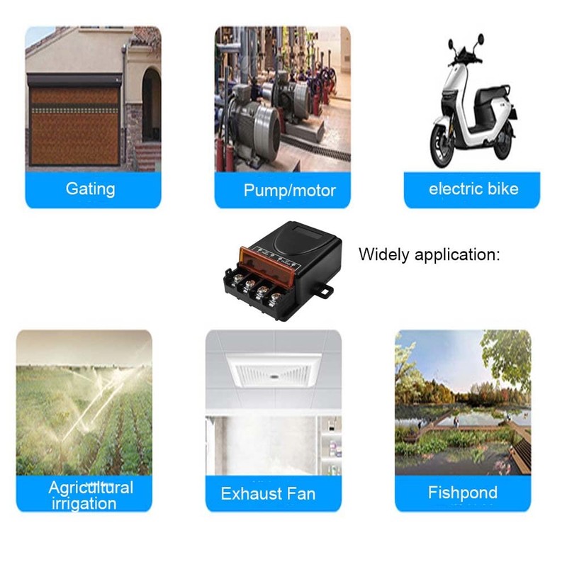 Wireless Remote Switch,AC110V/120V/240V/ Relay RF Remote Control Light Switches for