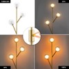 9MMML Modern Globe Floor Lamp, 67'' Tall Gold Dimmable Floor