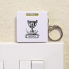 Azeeda 'Winner Trophy' Keyring Tape Measure/Spirit Level Tool (KM00039376)