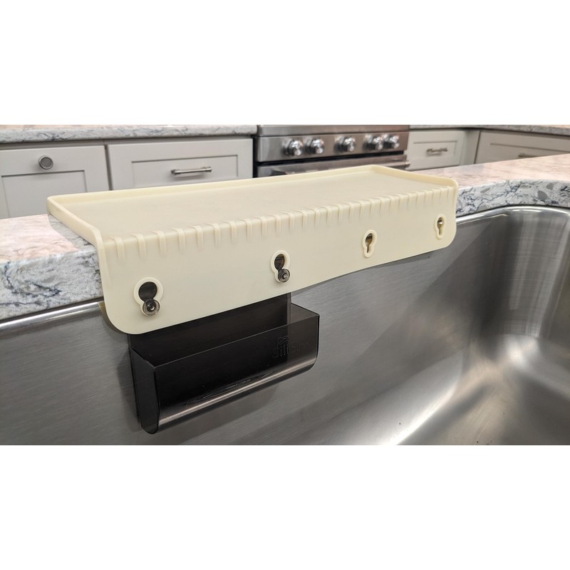 SiliProducts SiliSink Silicone Sink Edge Guard for Kitchen Sink -