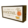 Light Box Home The Cocktail Bar | Illuminated Light Up