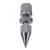 ANCLLO 4Pcs Chrome-Plated Speaker Spike Shockproof Adjustable Isolation Feet Stand