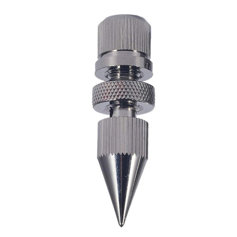 ANCLLO 4Pcs Chrome-Plated Speaker Spike Shockproof Adjustable Isolation Feet Stand