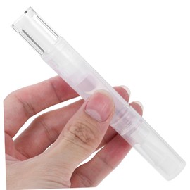 BIUDECO 6pcs Refillable Cuticle Oil Pens Empty Nail Oil Tubes with Brush Tips for Nail Nutrition Essential and More Transparent Bottles