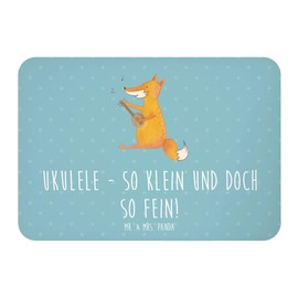 Mr. & Mrs. Panda Magnet Zauberhafte Ukulele - Geschenk, klein, Notiz Magnet, Spielen Lernen, Pinnwandmagnet, Hawaii, Kühlschrankmagnet, Trompeten,